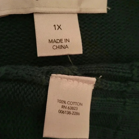 CJ Banks Blouse & Sweater 1X NWT - Picture 7 of 7